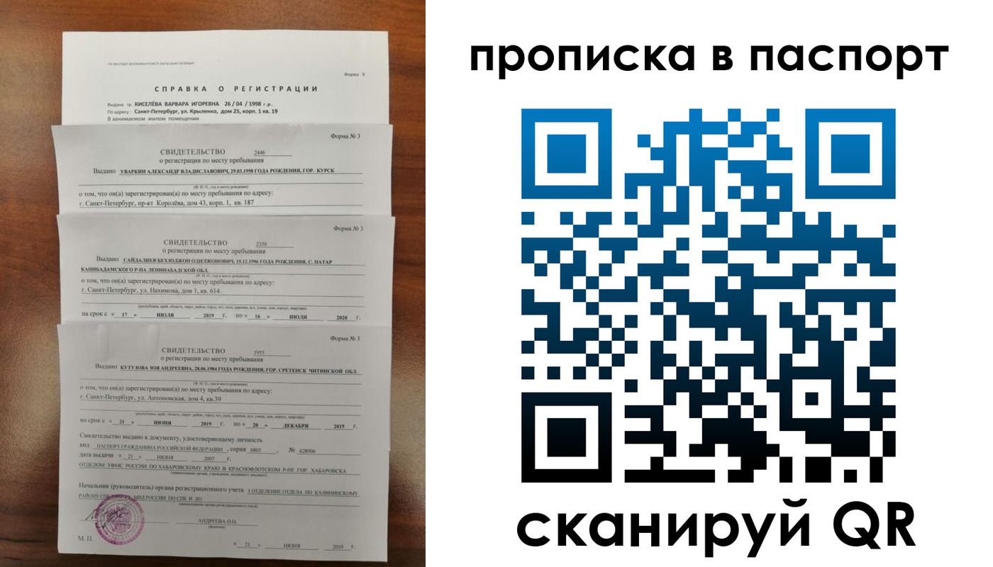 временная регистрация адрес в Сосновке